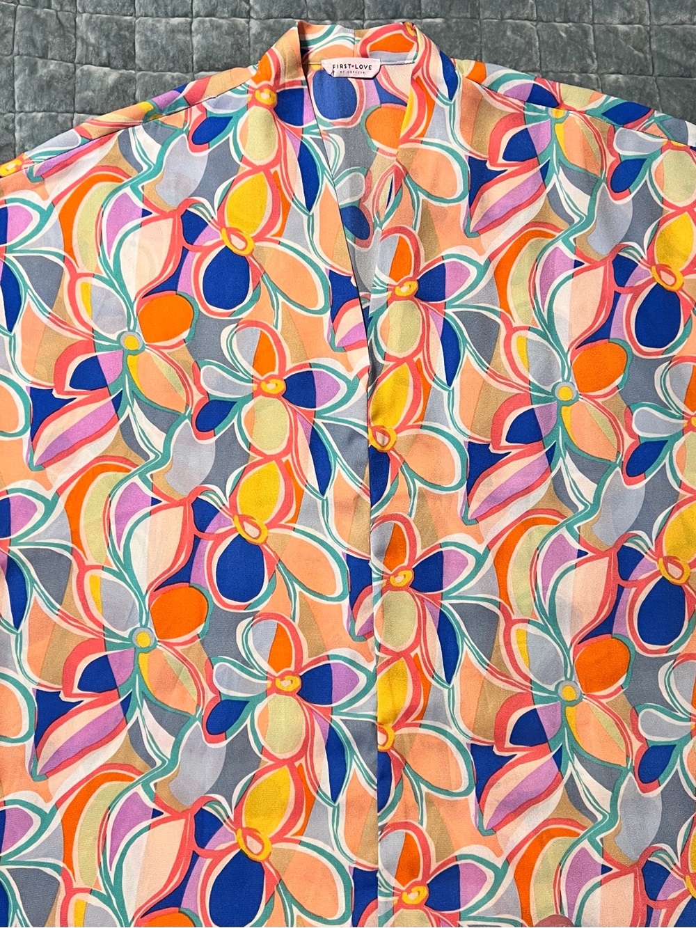 First Love Floral Blouse in Multicolor